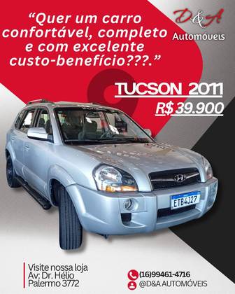 HYUNDAI TUCSON 2.0 MPFI GLS 16V 143CV 2WD GASOLINA 4P AUTOMÁTICO HYUNDAI TUCSON 2.0 MPFI GLS 16V 143CV 2WD GASOLINA 4P AUTOMÁTICO